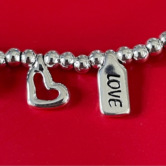 Uno de 50 Bracelet - I am waiting 4U - Red Crystal - BN - Picture 7 of 13